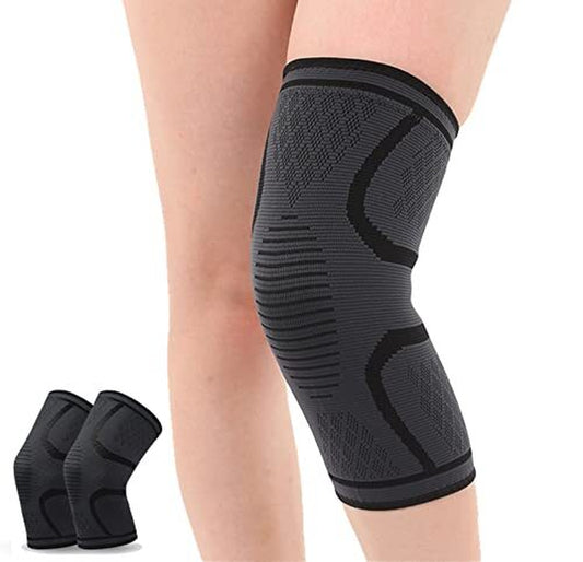 Rodilleras Gym Para El Dolor Levantar Pesas Deportivas Compresion Rodillera, S