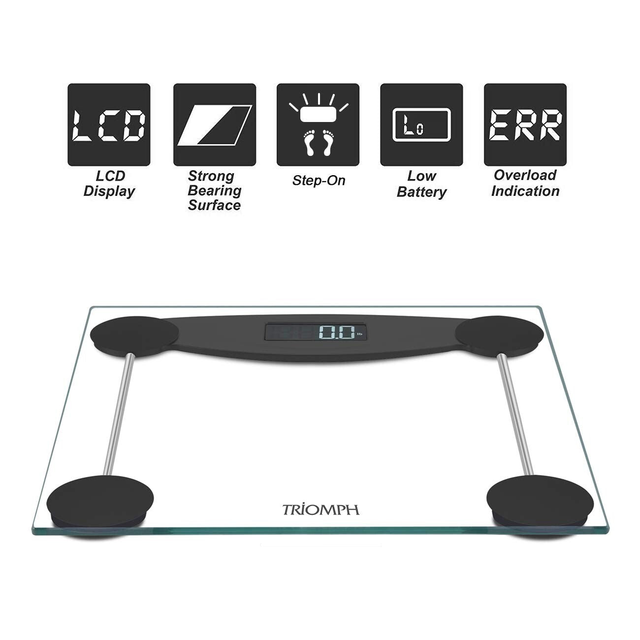 Pesas Digitales Bascula Digital De Peso Corporal Para Personas Maletas LCD 400Lb